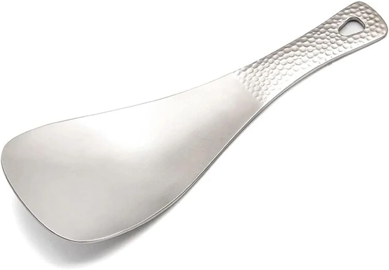 ICHU Titanium Rice Spoon Ultralight Eco-Friendly Cooking Spatula Shovel for Outdoor Camping Backpacking Picnic