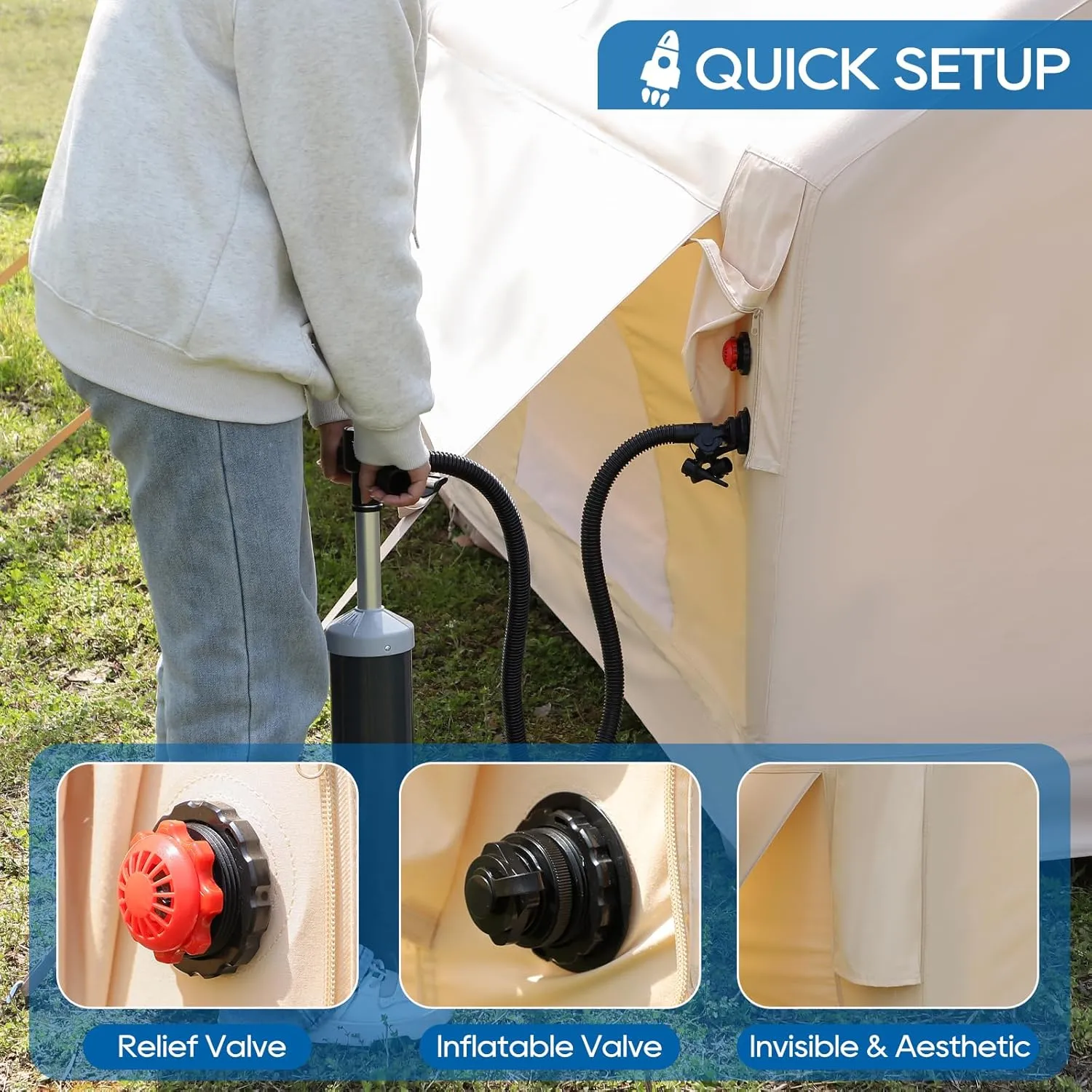 Inflatable Camping Tent, Glamping Tents