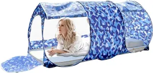 Instant Family Tent: Easy Setup Pop Up Cabin, Waterproof Shelter | Portable Outdoor Shelter, Camping Tent, Rain Meat Included, Outdoor Tent li
