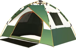 Instant Pop Up Family Camping Tents for 2-3 3-4Persons, Quick Setup for Camping, Hiking, Fishing
