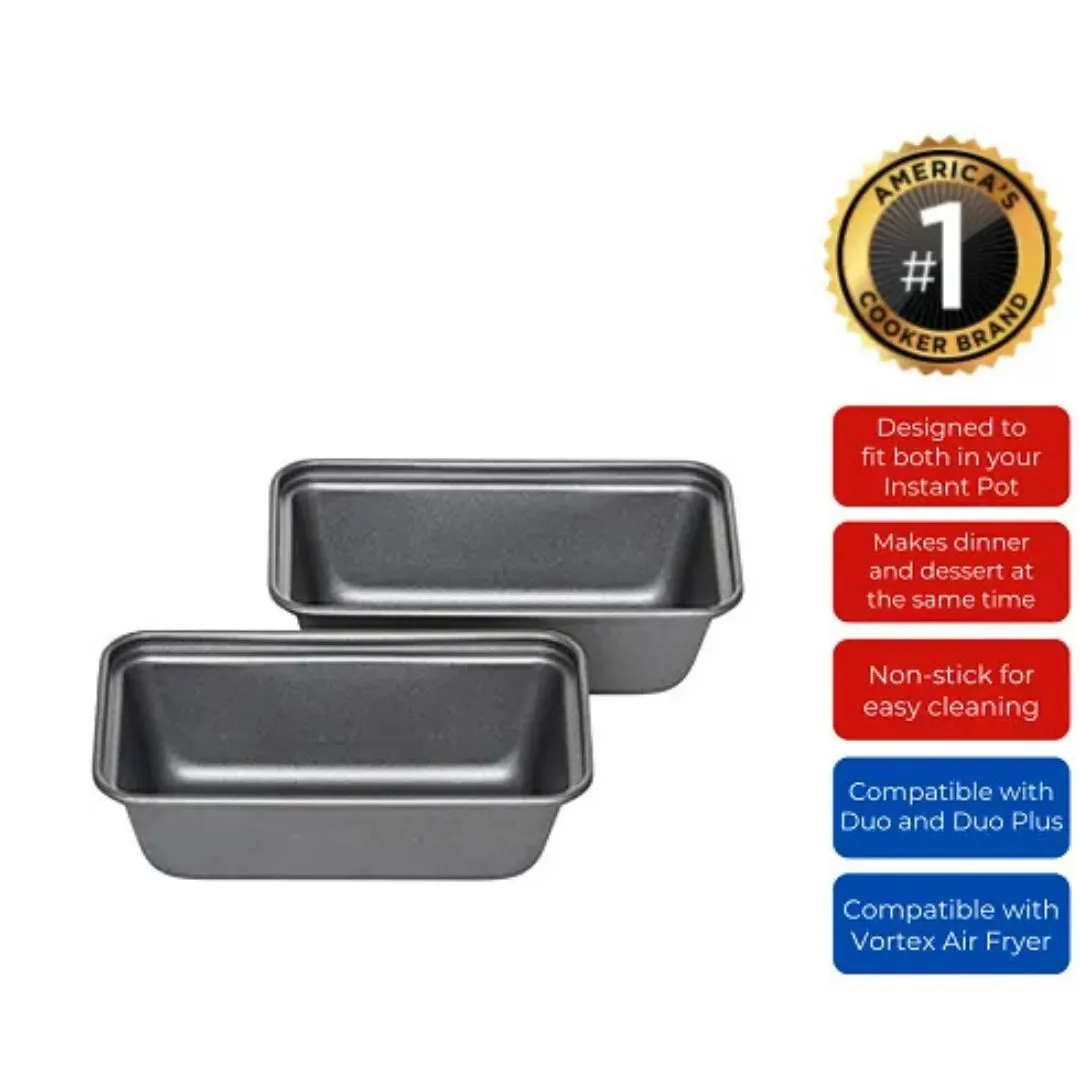 Instant Pot Nonstick Mini Loaf Pan 2pc