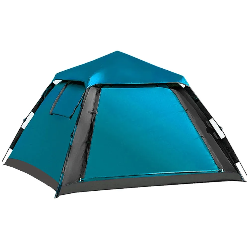Instant Setup Waterproof Camping Tent for 3 to 4 People with Automatic Quick Open Design