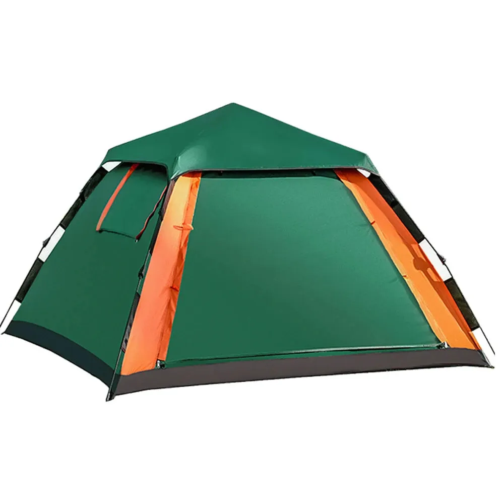 Instant Setup Waterproof Camping Tent for 3 to 4 People with Automatic Quick Open Design