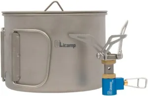 ION STOVE WITH TITANIUM SPACE SAVER 900 POT COMBO