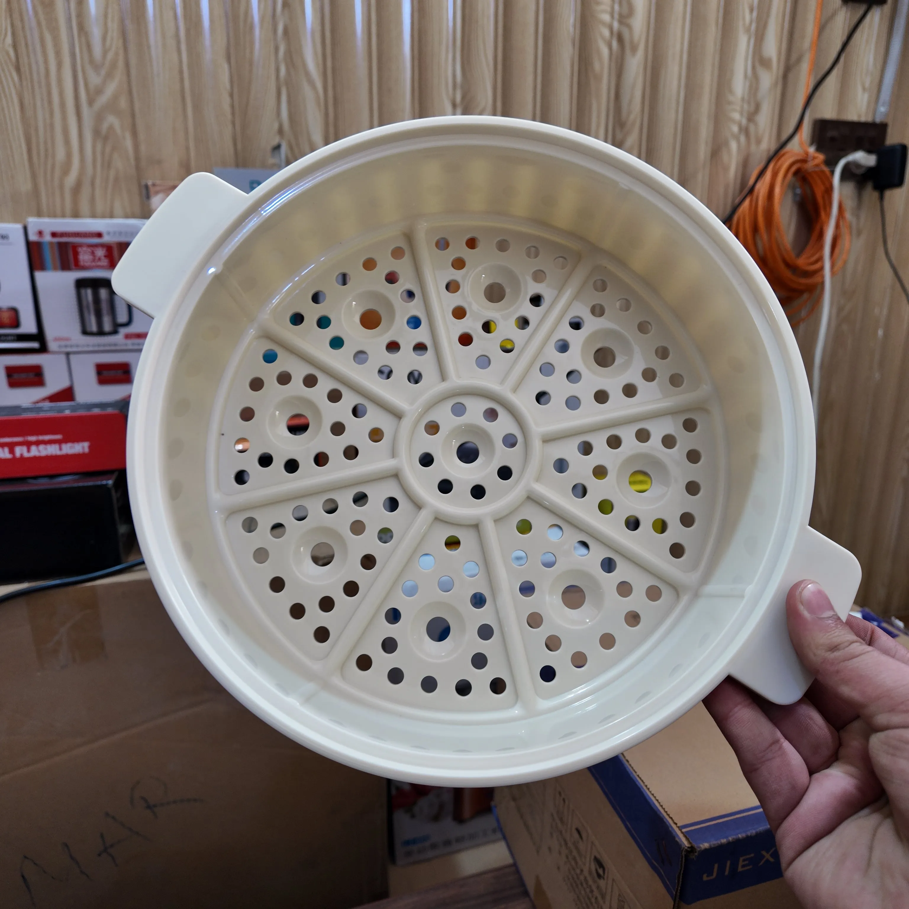 Jiexg 4L Electric Cooking Pot - Lot Imported