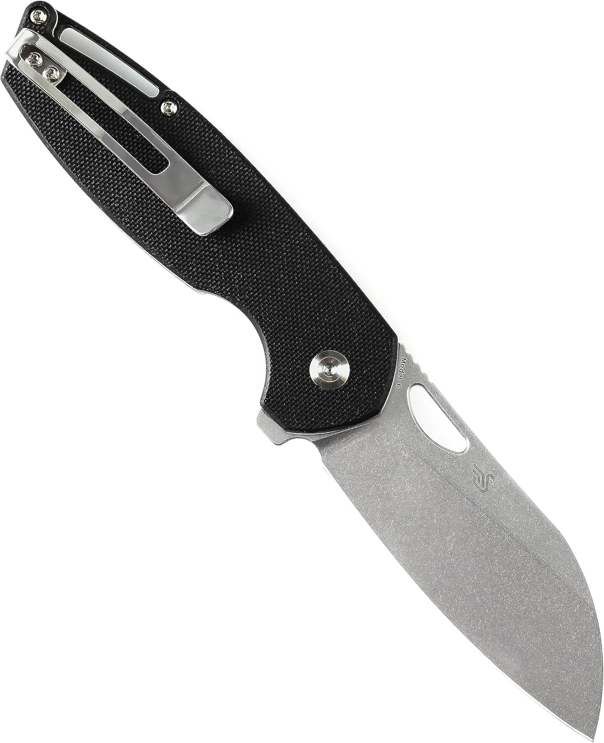 Kansept Model 6 Pocket Folding Knife - 3.1'' 154CM Material with Black G10 Handle - EDC & Camping Folding Knife - T1022A1