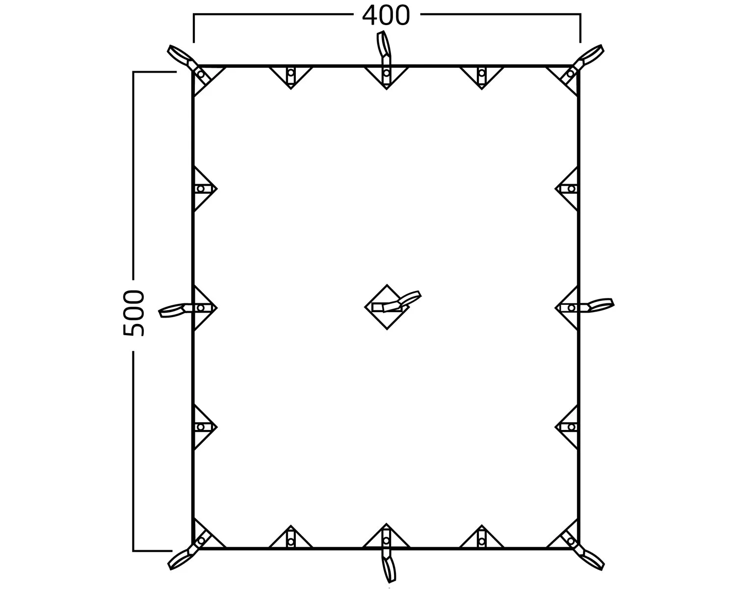 Kari 20 Tarp - 20 m² | Sandshell