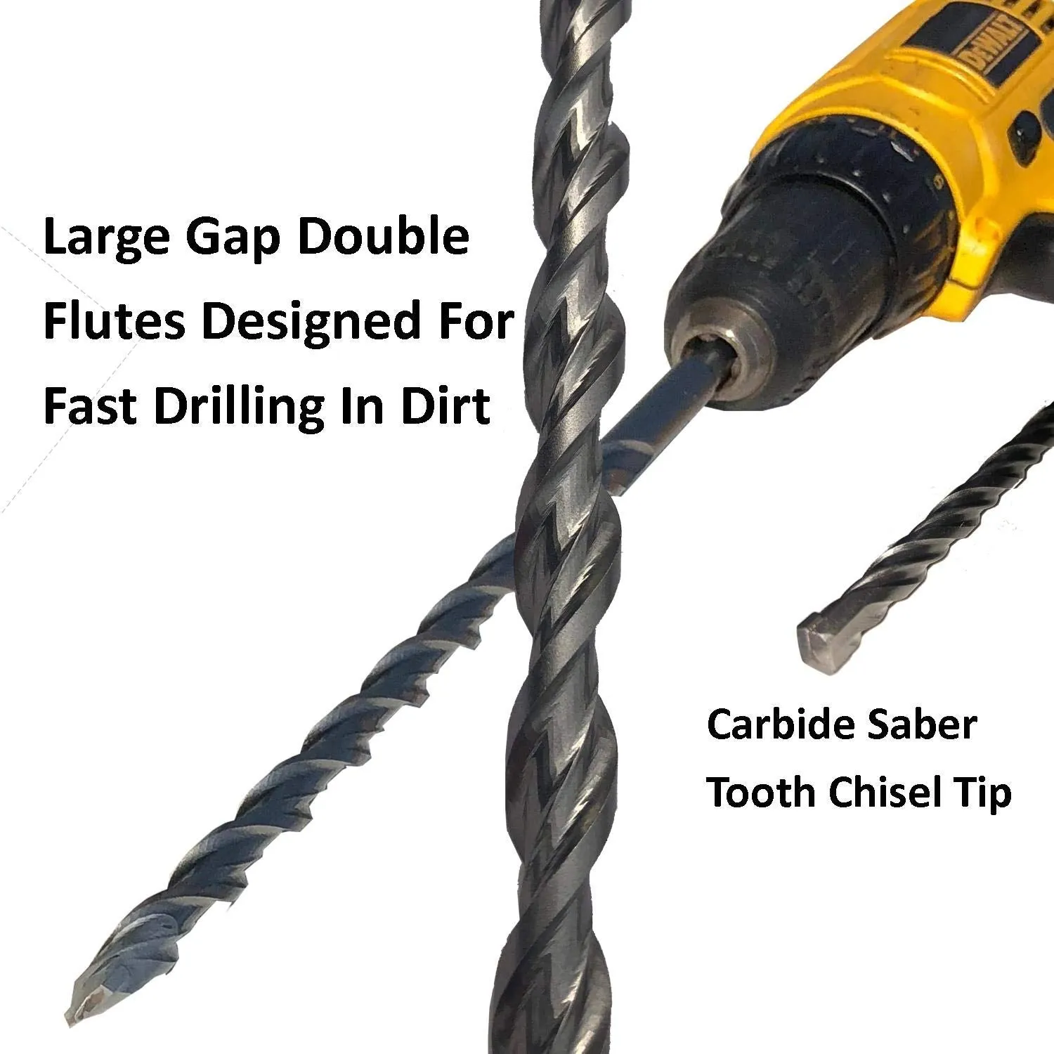 Keyfit Tools AnchorBit Pilot Hole Driver for Screw in Tent Stakes & Ground Anchors Designed for Tough Soils, Hardpan, Rocky Ground Even Frozen Ground
