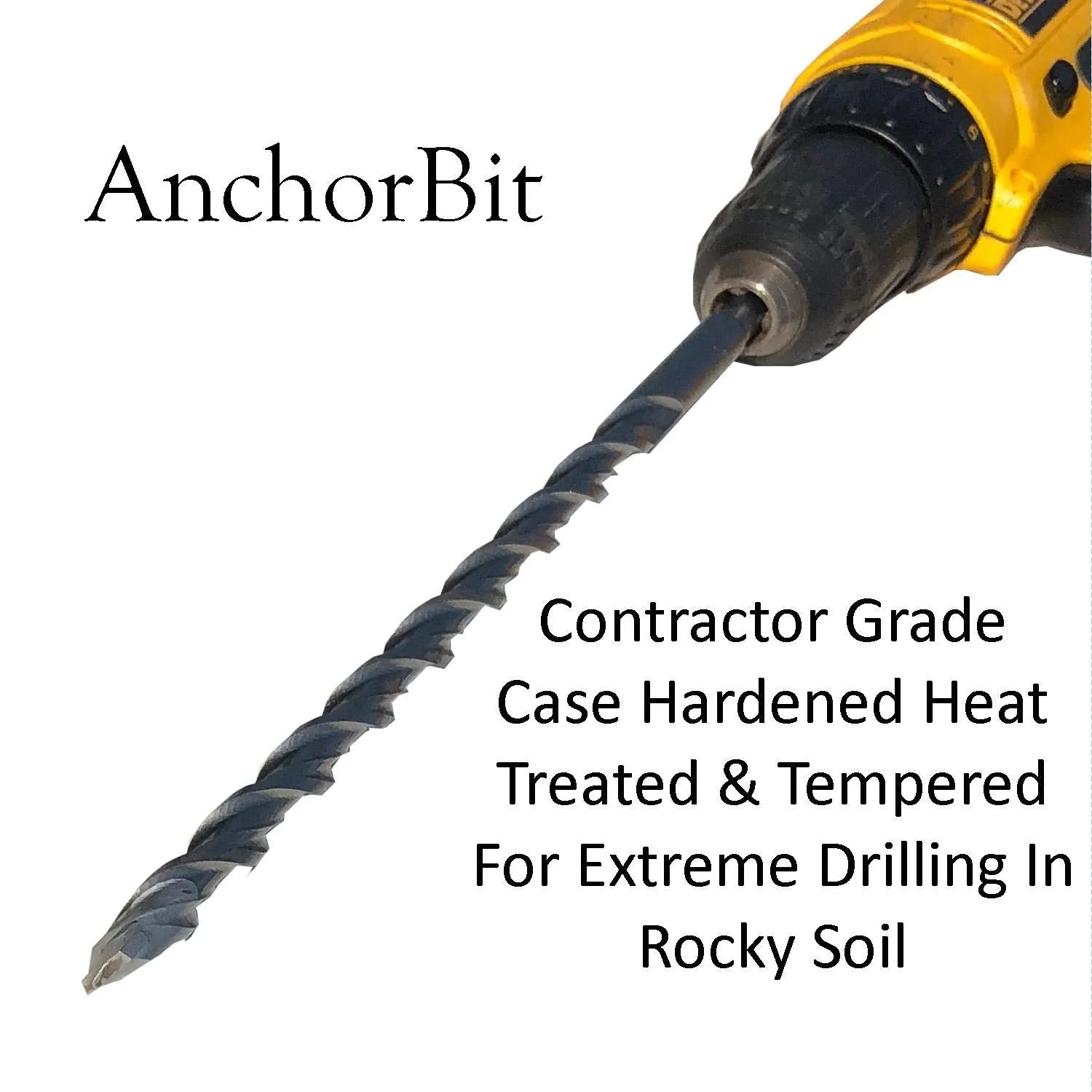 Keyfit Tools AnchorBit Pilot Hole Driver for Screw in Tent Stakes & Ground Anchors Designed for Tough Soils, Hardpan, Rocky Ground Even Frozen Ground