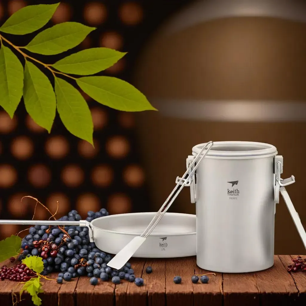 Kit de Cuisine d'Extérieur en Titane