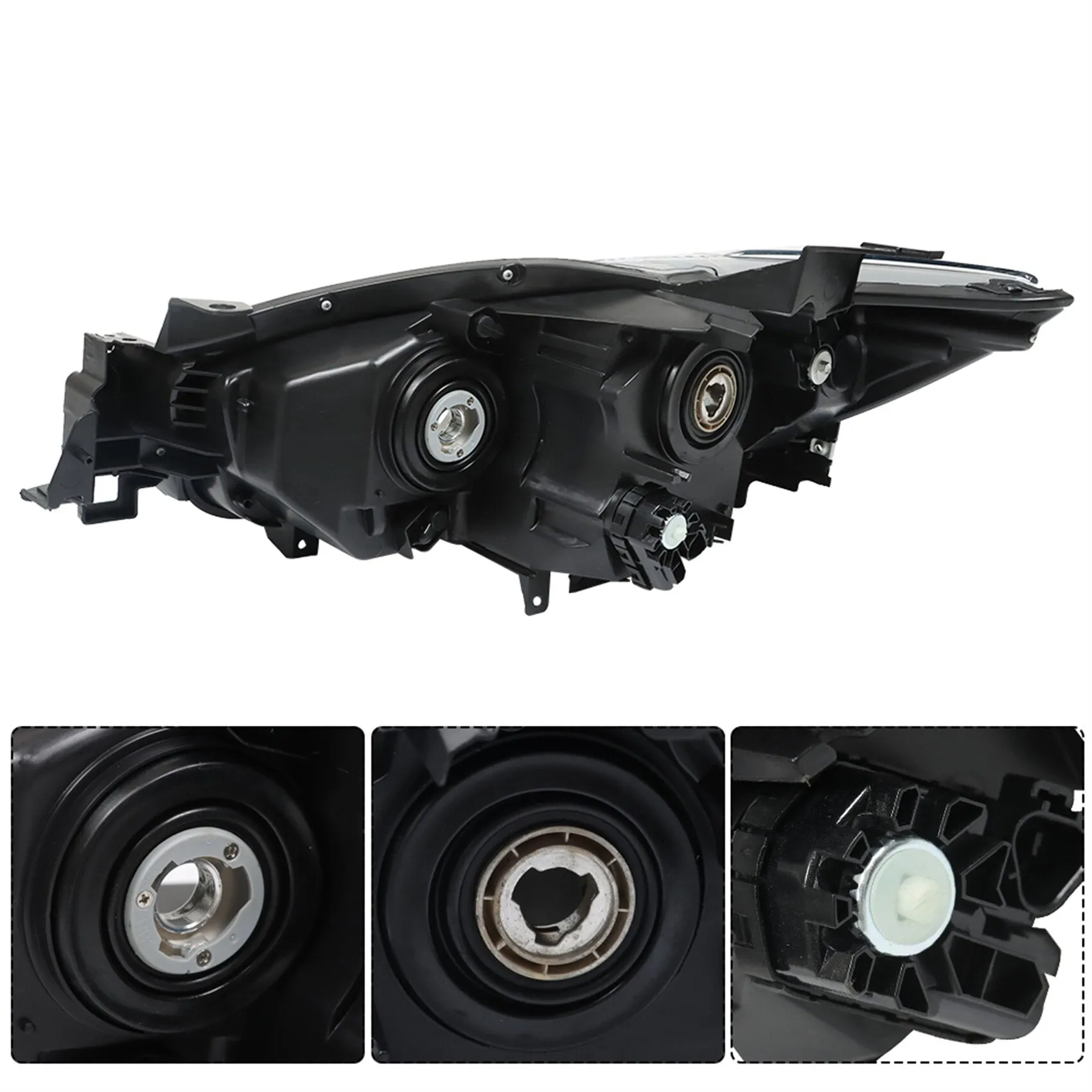 labwork Headlight Assembly  Passenger Side Replacement for Mazda CX-5 CX5 2013-2016 Halogen Model Projector