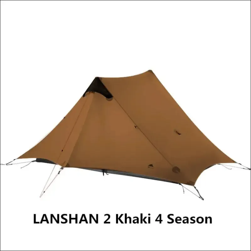 Lanshan 2 3f ul gear 2 person 1 person outdoor ultralight camping tent 3 season 4 season