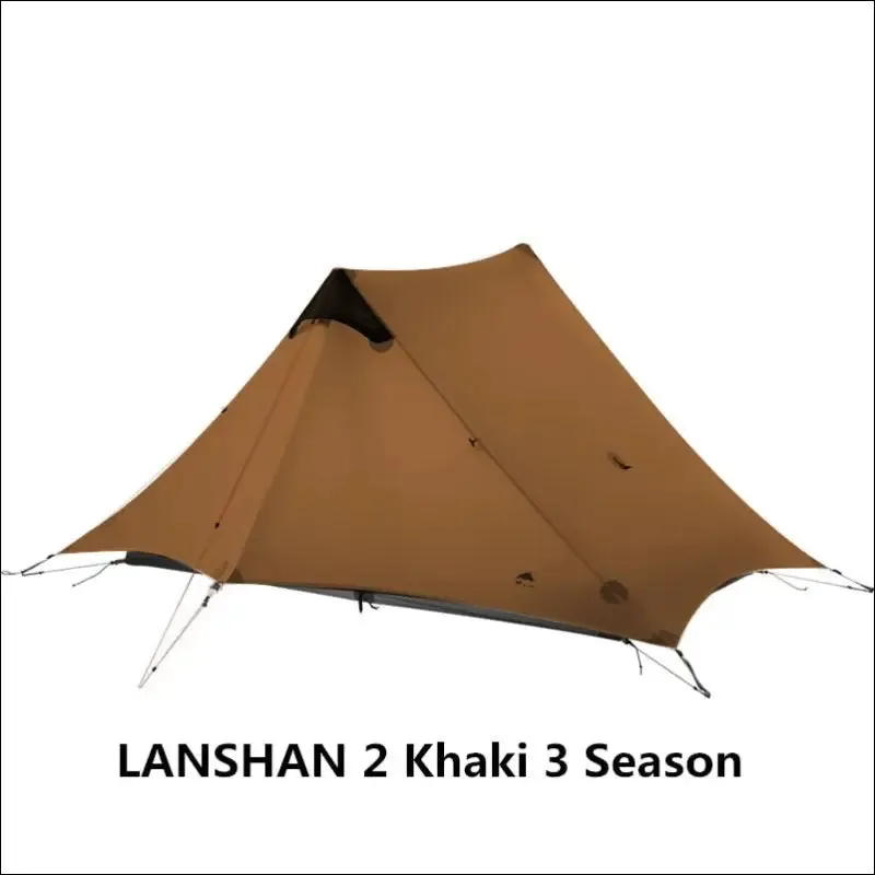 Lanshan 2 3f ul gear 2 person 1 person outdoor ultralight camping tent 3 season 4 season