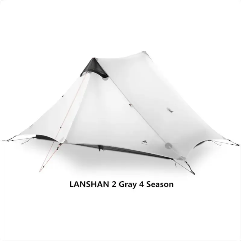 Lanshan 2 3f ul gear 2 person 1 person outdoor ultralight camping tent 3 season 4 season