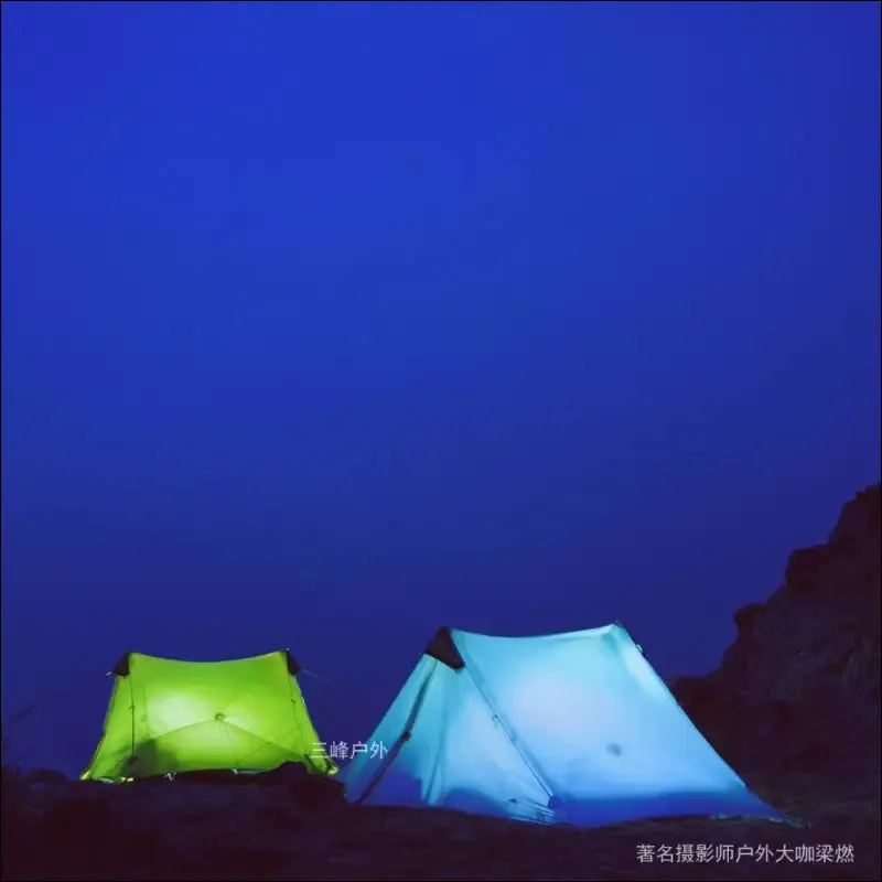 Lanshan 2 3f ul gear 2 person 1 person outdoor ultralight camping tent 3 season 4 season