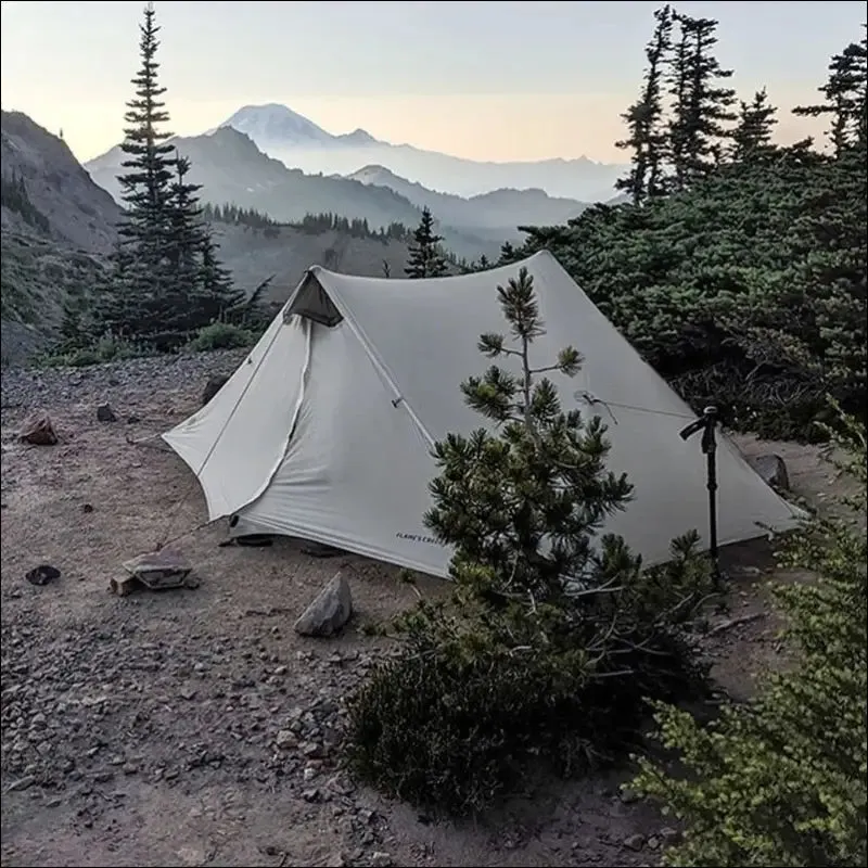 Lanshan 2 3f ul gear 2 person 1 person outdoor ultralight camping tent 3 season 4 season