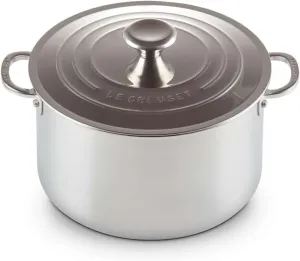 Le Creuset Tri-Ply Stainless Steel 7 Quart Stockpot, Medium