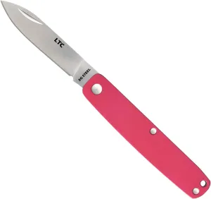 LTCrd Fallkniven LTC Fine Edge Folding Pen Knife Red