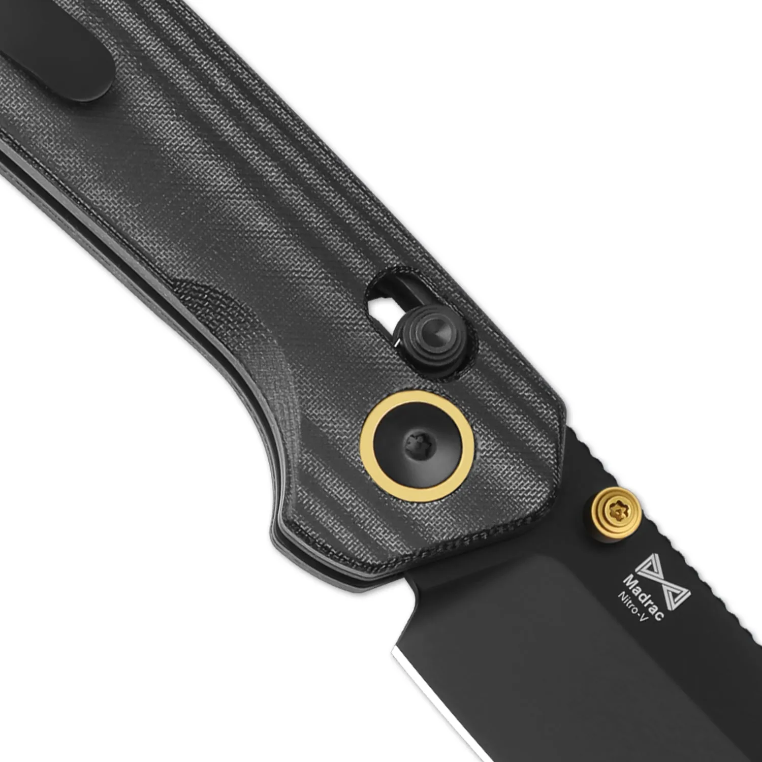Madrac | Black Micarta   Nitro-V
