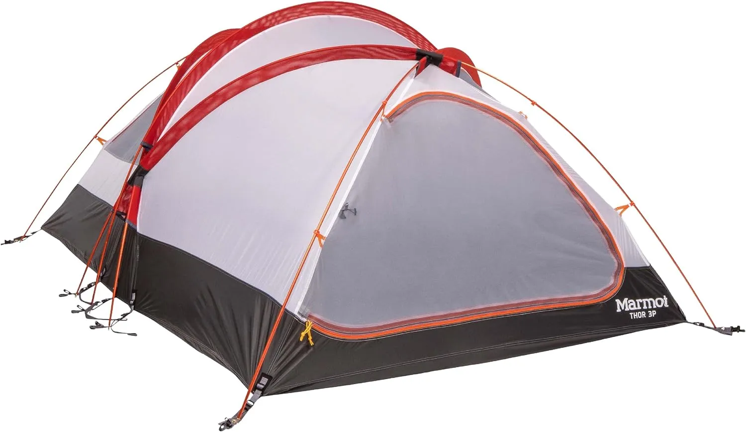 Marmot Thor 3-Person Tent | Easy Set-Up, Water-Resistant, Storm Ready, Blaze, 3 Person