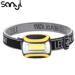 Mini COB LED Headlamp 4 Modes Waterproof Headlight Head Flashlight Torch Lanterna For Outdoor Camping Night Fishing