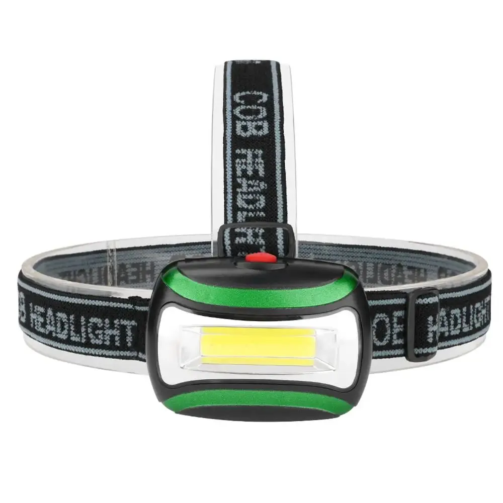 Mini COB LED Headlamp 4 Modes Waterproof Headlight Head Flashlight Torch Lanterna For Outdoor Camping Night Fishing