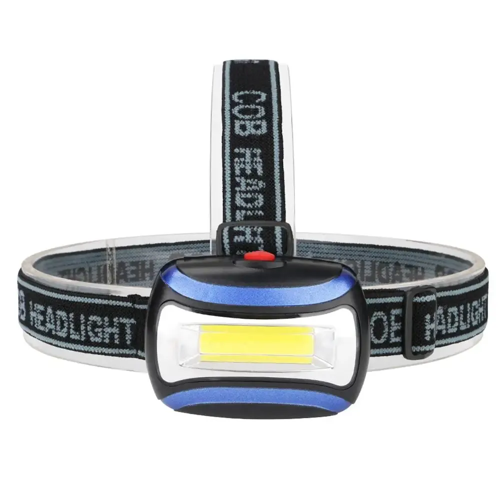 Mini COB LED Headlamp 4 Modes Waterproof Headlight Head Flashlight Torch Lanterna For Outdoor Camping Night Fishing