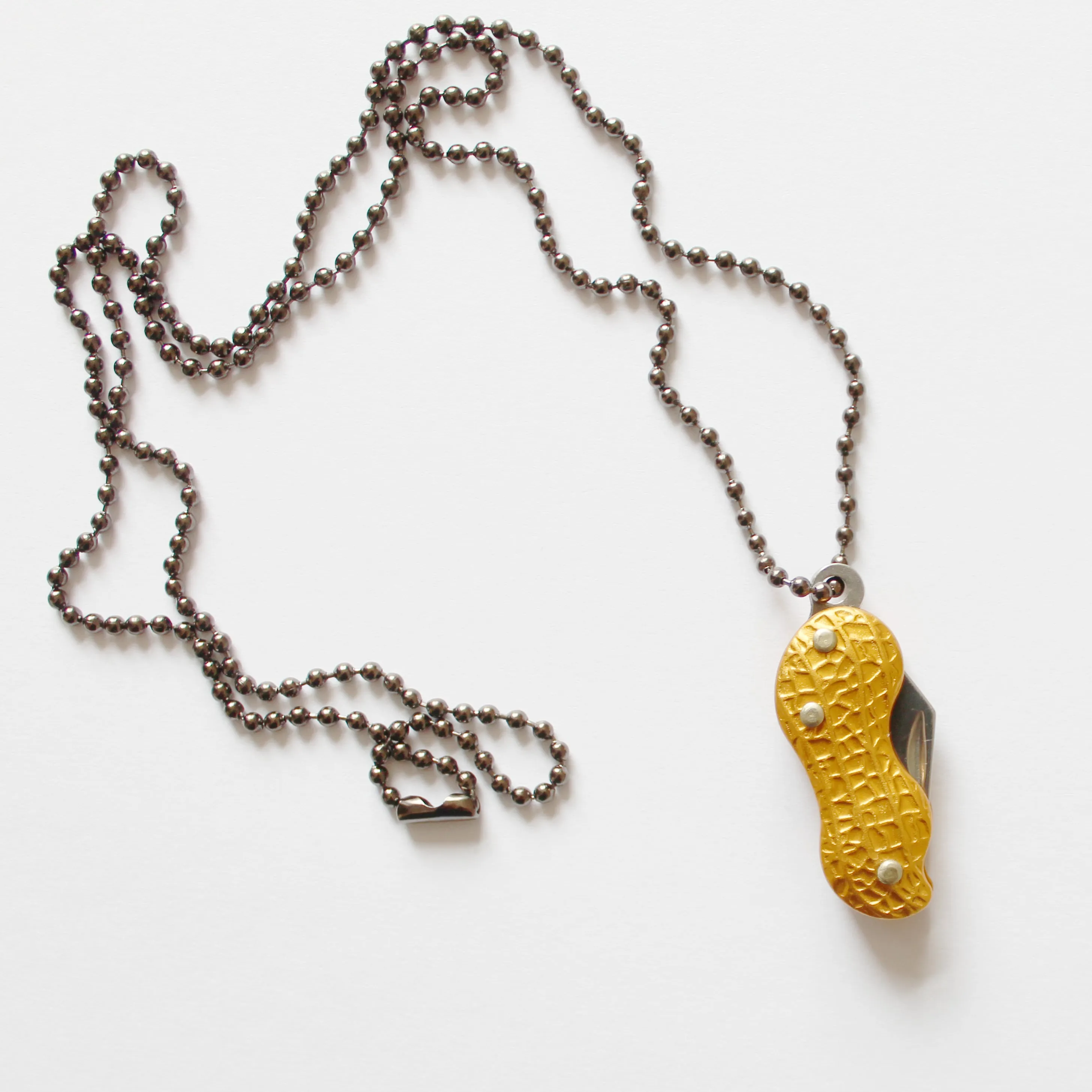 Mini Peanut Pocket Knife Keychain