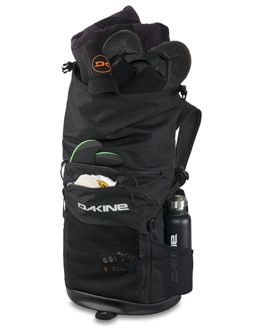 Mission Surf Wet/Dry Roll Backpack - Black