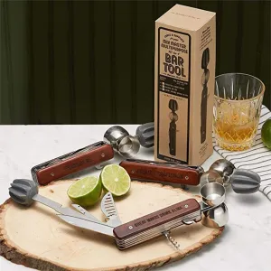 Mix Master Multipurpose Tool 10 in 1 Bartender Kit