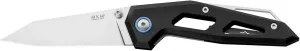 MKM EDGE Liner Lock Folding Pocket Knife, Minimalist Lightweight Aluminum Handles, 2.9” ELMAX Steel Blade, Made in Italy