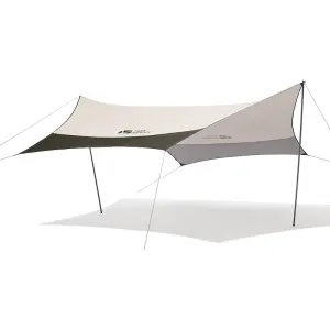 Mobi Garden Jun Ting 440 4-6 person Tarp - Olive Green