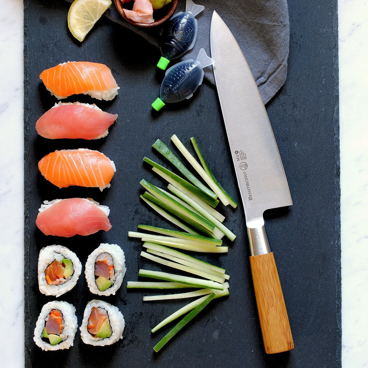 Mu Bamboo Chef's Knife 8 Inch (20.3cm) by Messermeister
