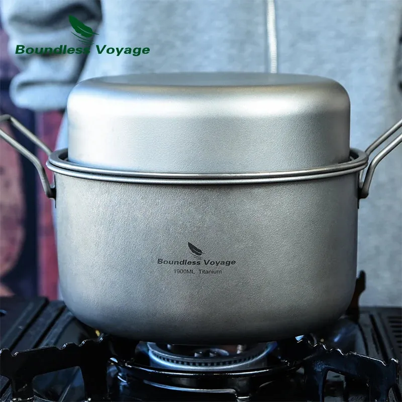 Multifunctional Titanium Pot