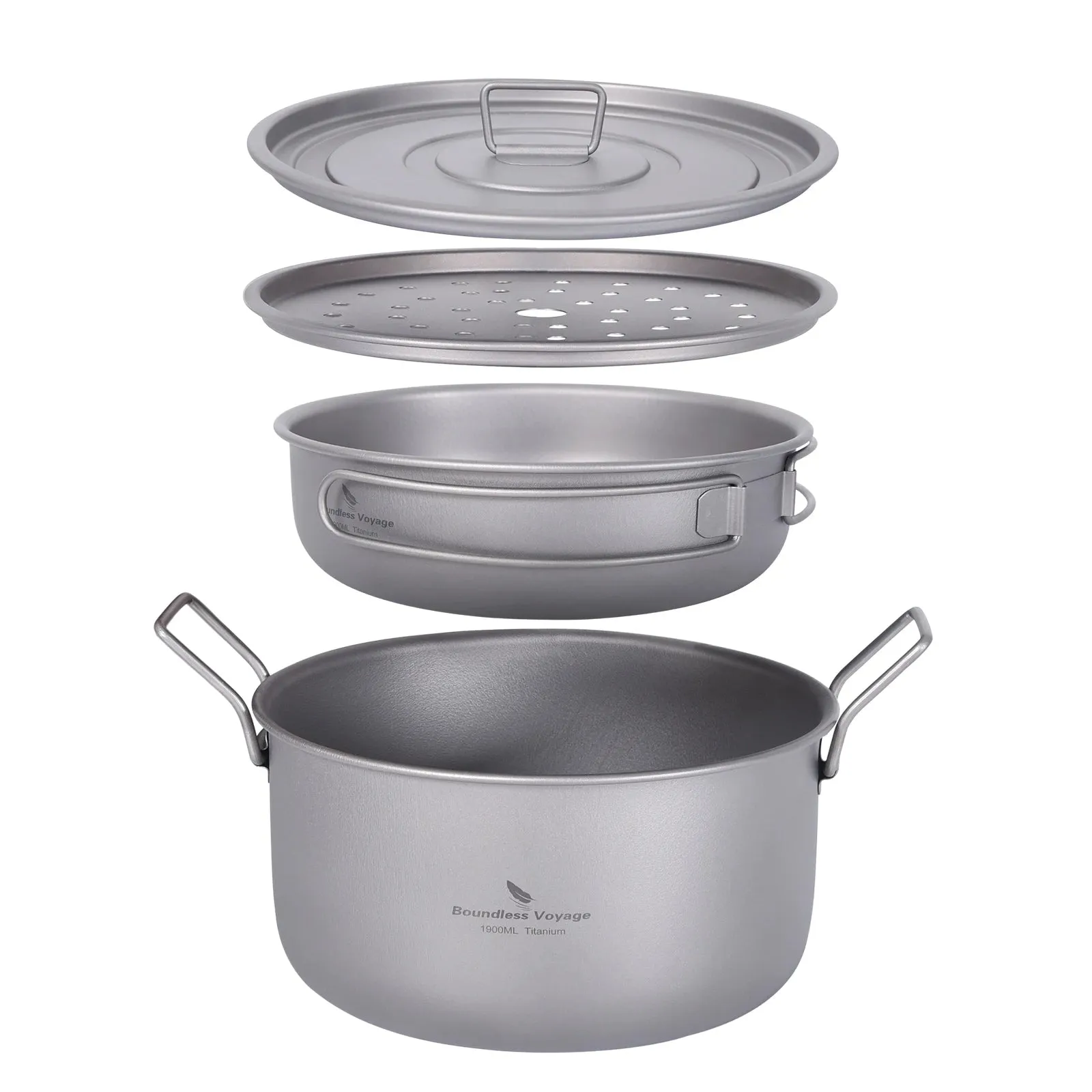 Multifunctional Titanium Pot