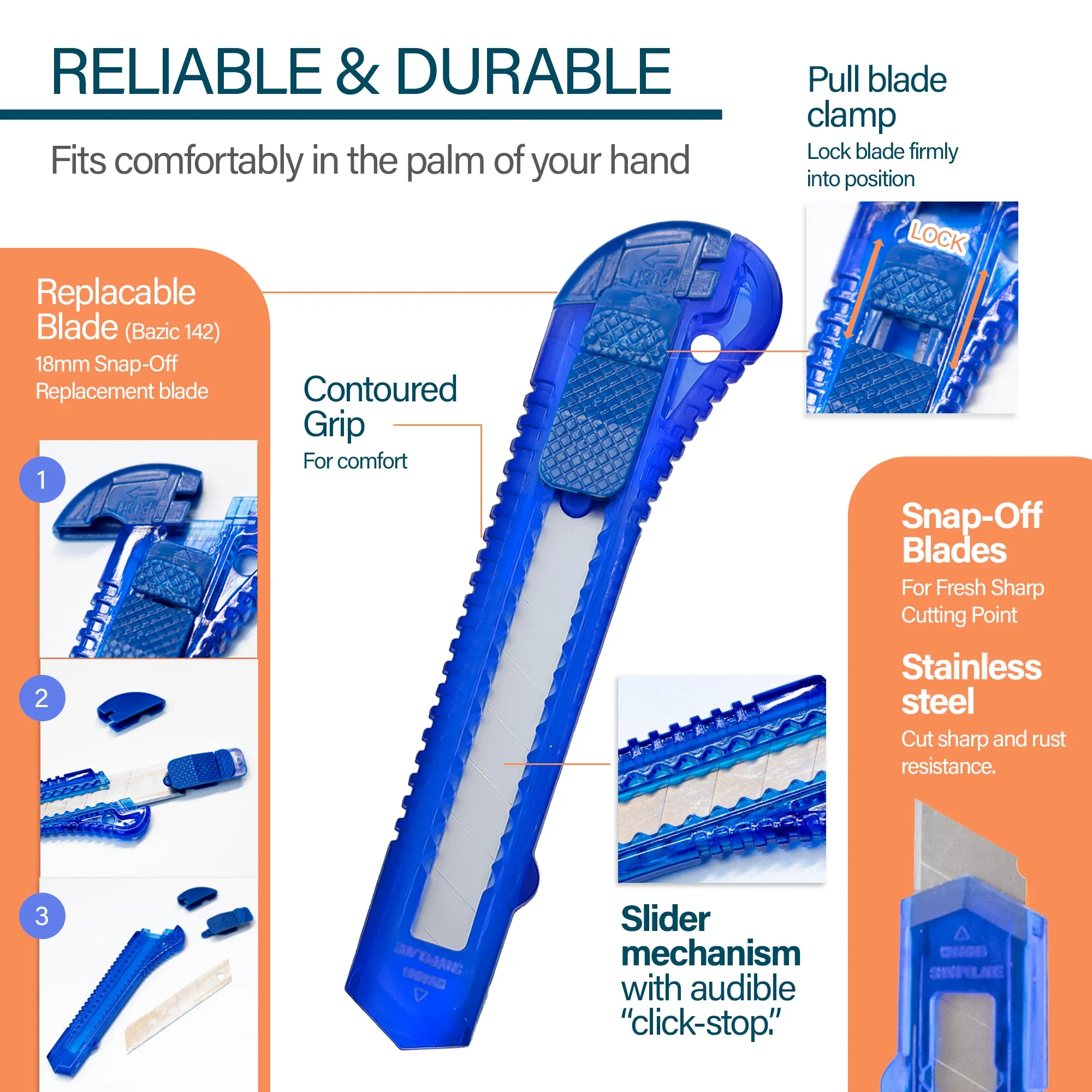 Multipurpose Cutter Jumbo (2/Pack)