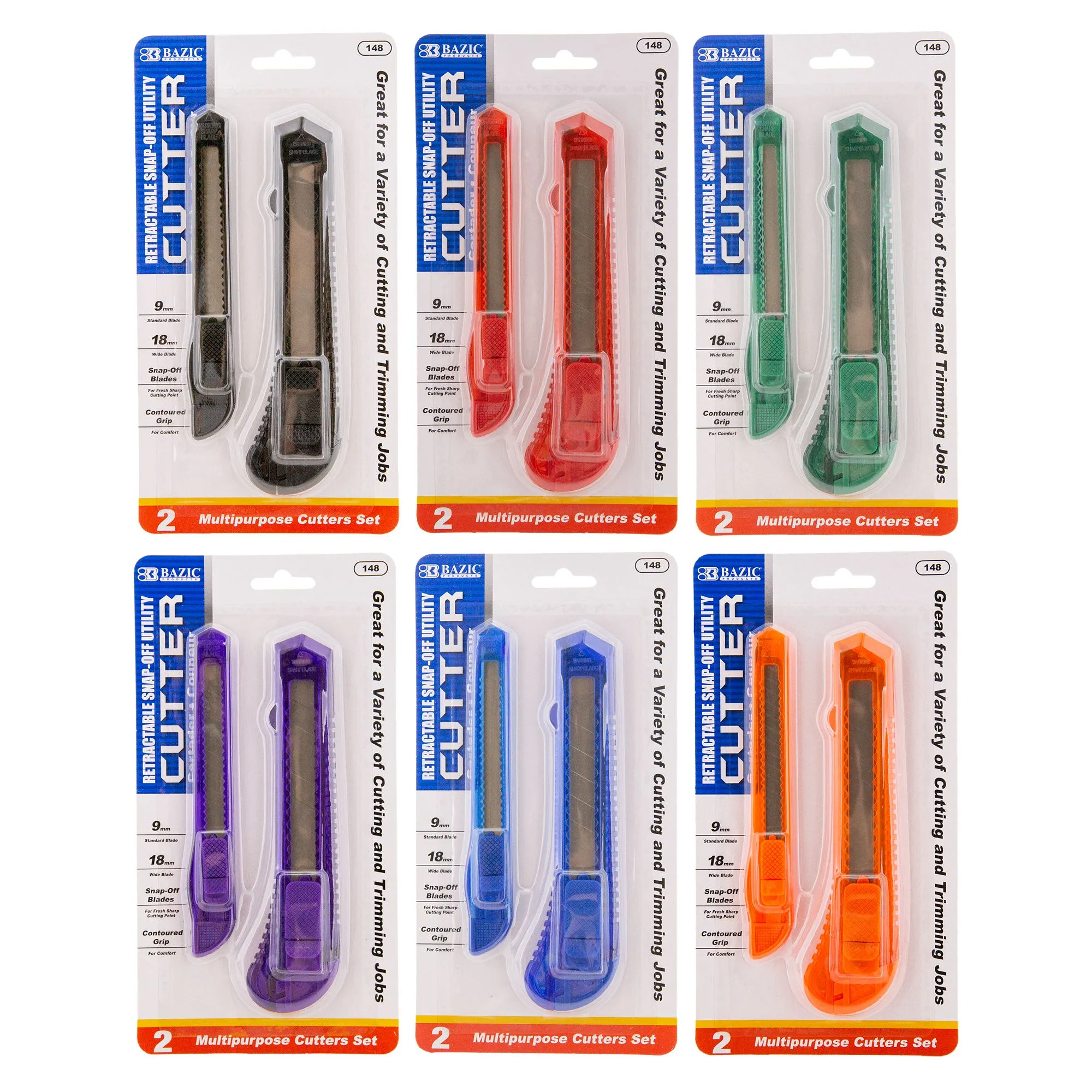 Multipurpose Cutter Jumbo & Mini (2/Pack)