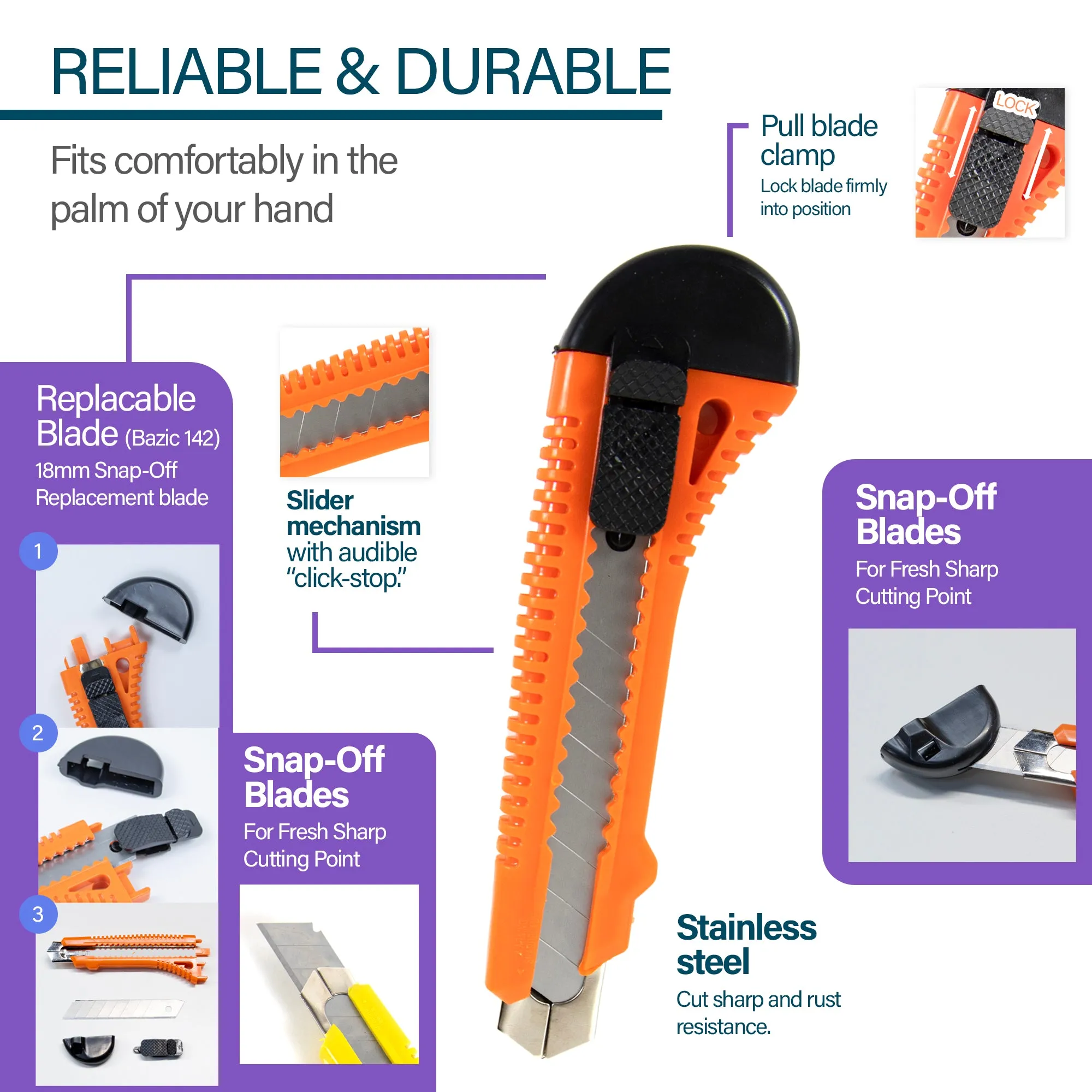 Multipurpose Cutter Steel Top