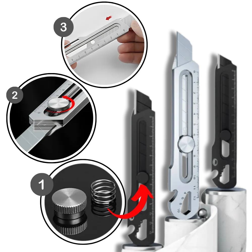 Multipurpose Retractable Box Cutter