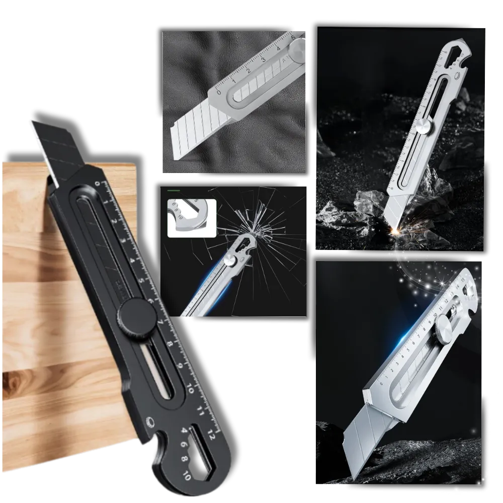 Multipurpose Retractable Box Cutter