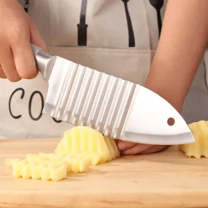 Multipurpose Wave Blade 4cr13 Knife