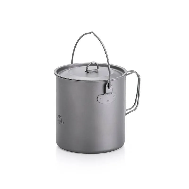 Naturehike Lightweight Titanium Outdoor Cooking Pot