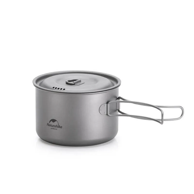 Naturehike Lightweight Titanium Outdoor Cooking Pot