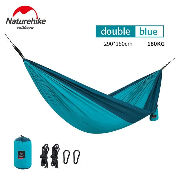 NatureHike Ultralight Hammock Outdoor Camping Hunting Hammock Portable Double person