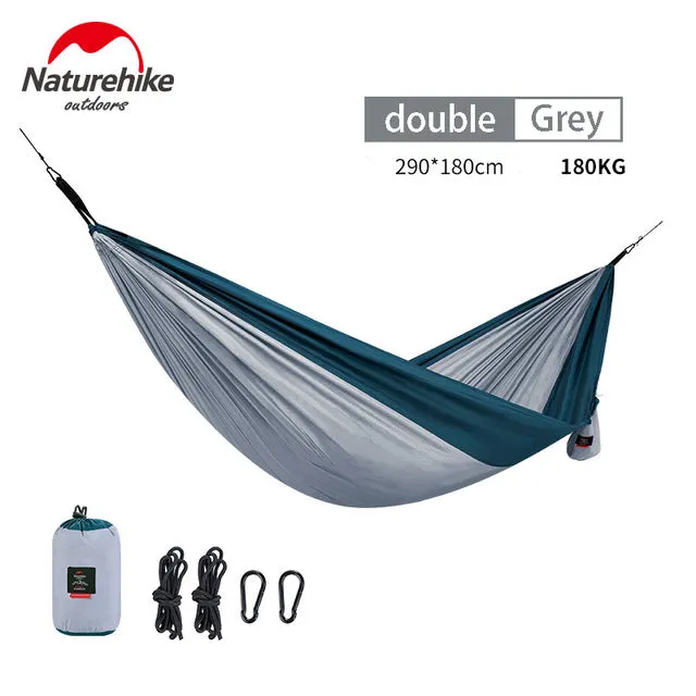 NatureHike Ultralight Hammock Outdoor Camping Hunting Hammock Portable Double person