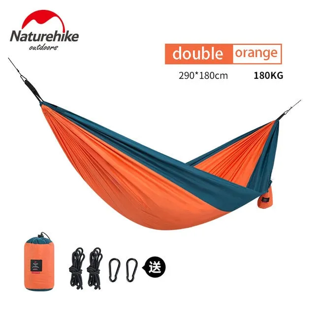 NatureHike Ultralight Hammock Outdoor Camping Hunting Hammock Portable Double person
