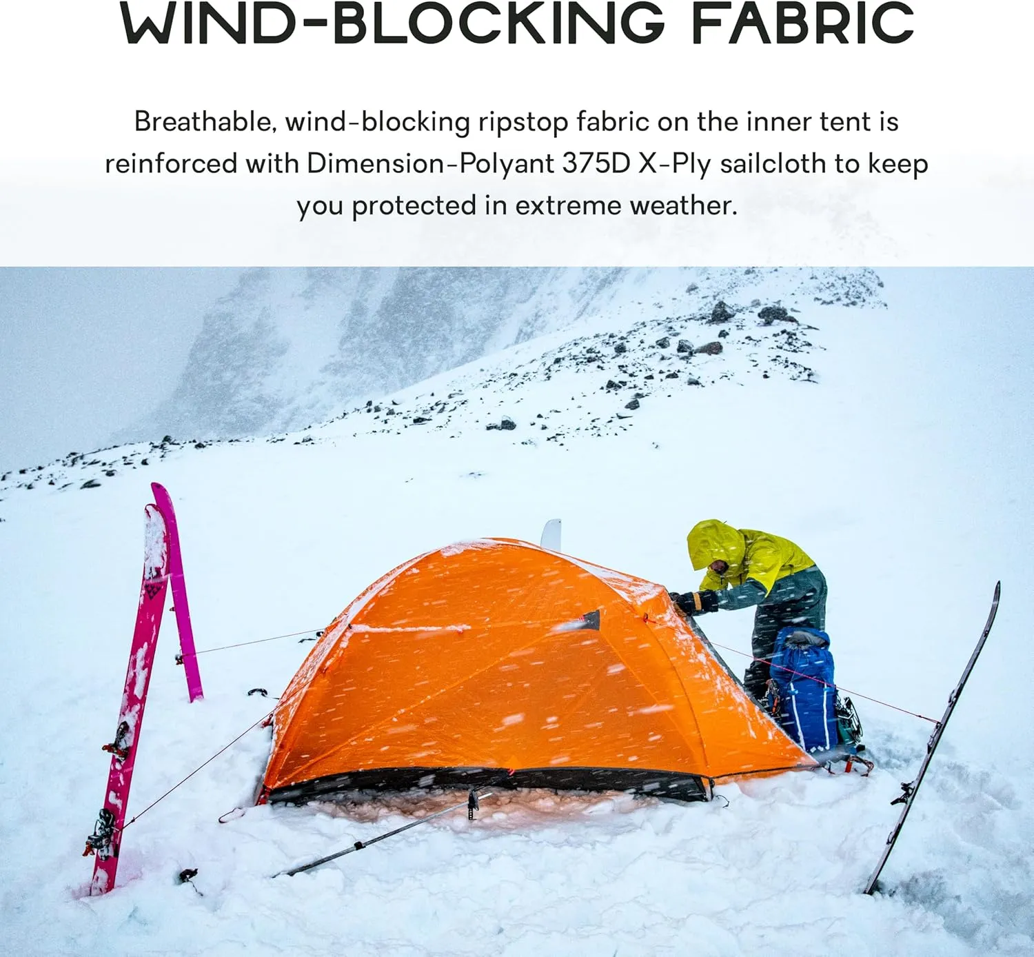 NEMO Equipment Kunai 3–4 Season Backpacking Tent
