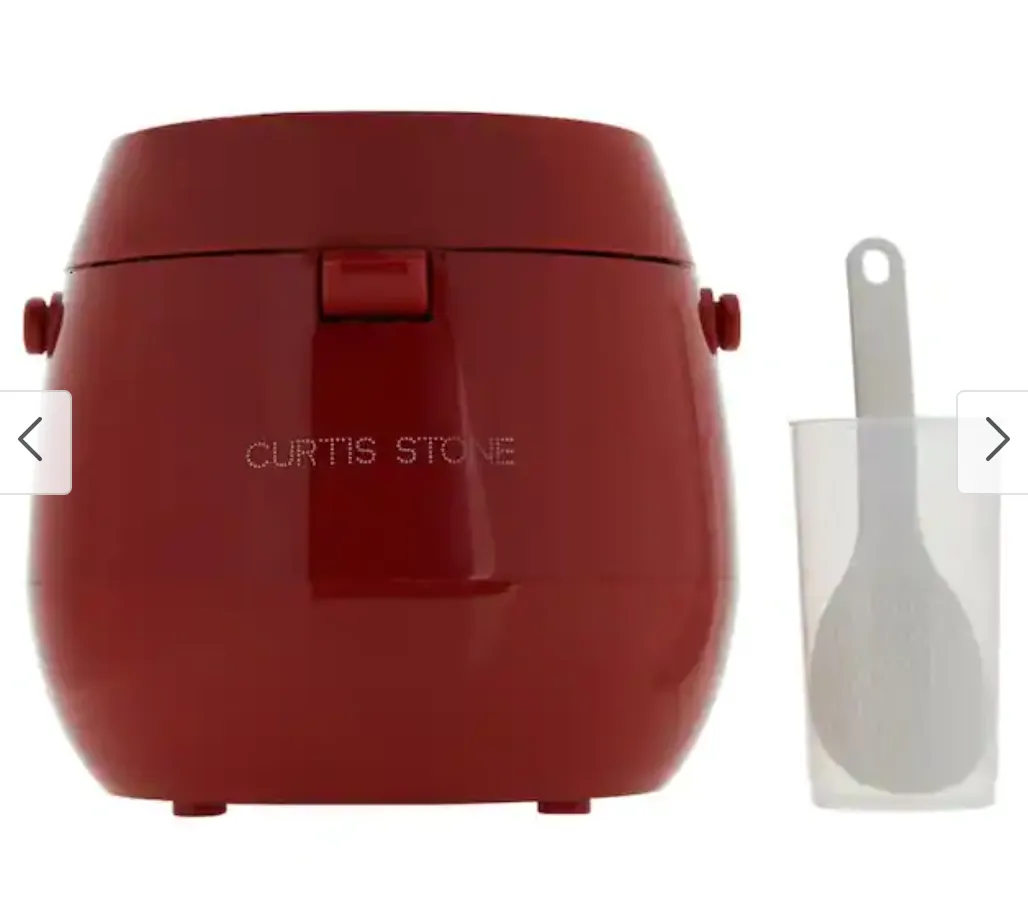 New in box! Curtis Stone Dura-Pan Nonstick Mini Multi-Cooker in Red Cherry!