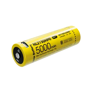 Nitecore NL2150HPR 5000mAh USB-C Rechargeable 21700 Battery, High Performance