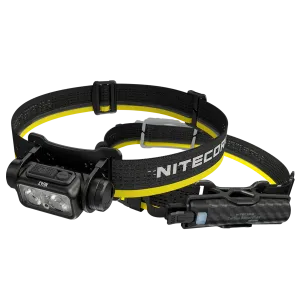 NITECORE NU43 1400 Lumens Lightweight Headlamp with Carbon Battery 6K Extended Runtime Kit
